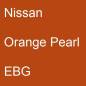 Preview: Nissan, Orange Pearl, EBG.